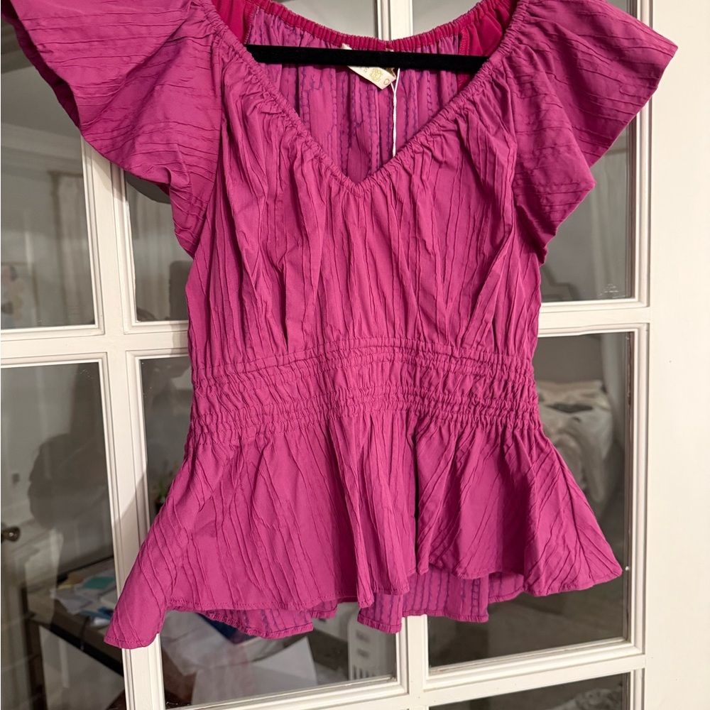 Marie Oliver Lydia Top XS in Berry